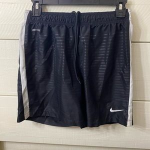 Nike black women’s soccer shorts